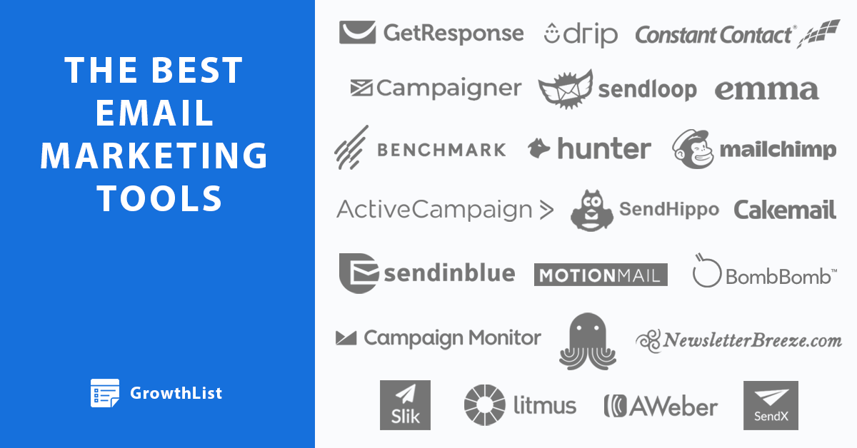 The Top 22 Email Marketing Tools For 2019 