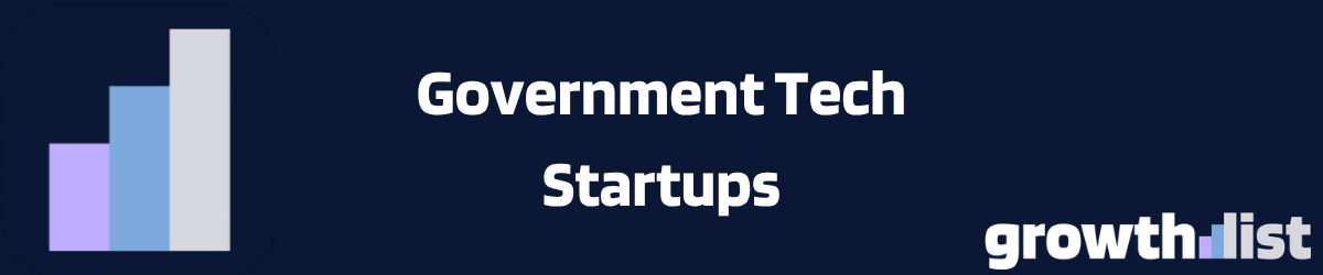 300+ Funded GovTech Startups 2026 | Data & Contacts